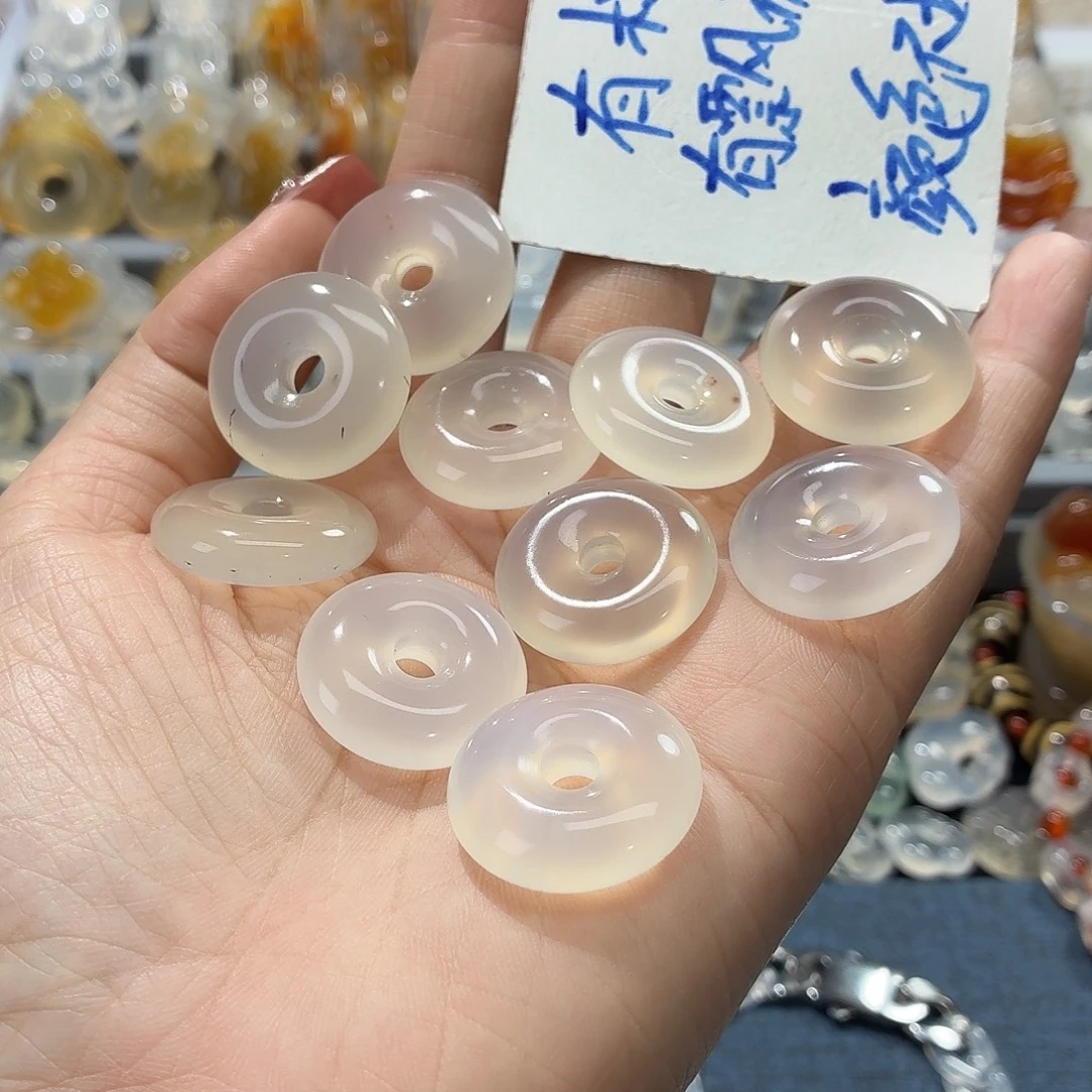 玛瑙/玉髓未镶嵌吊坠(不含链)