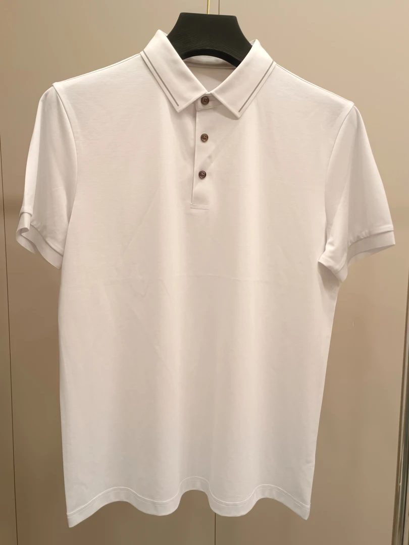 秋秋2025新款男士商务休闲T恤时尚