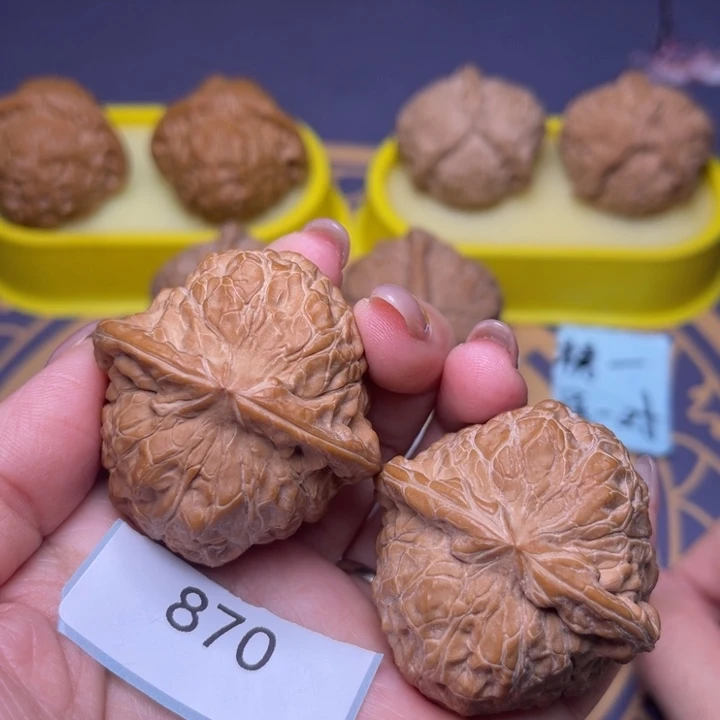 文玩核桃把件南瓜44.870