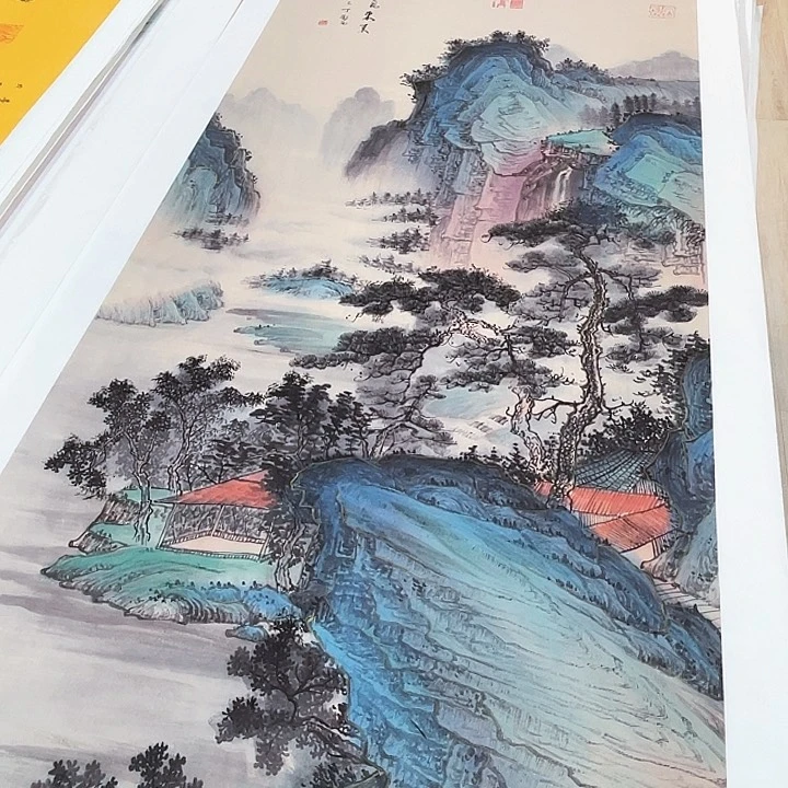 国画书画描金拓染金石传拓手写