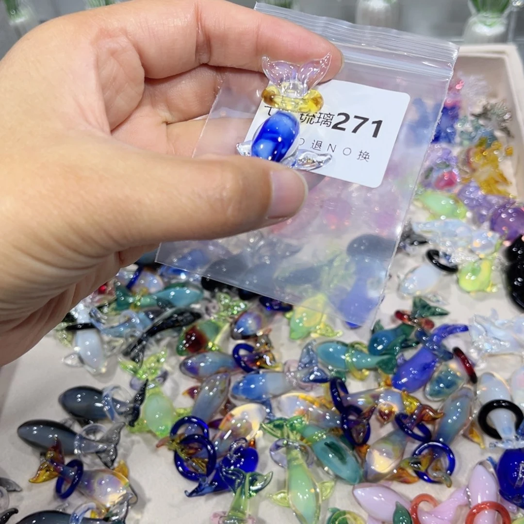 蜀***客吊坠（不含链）琉璃271鲸鱼一条