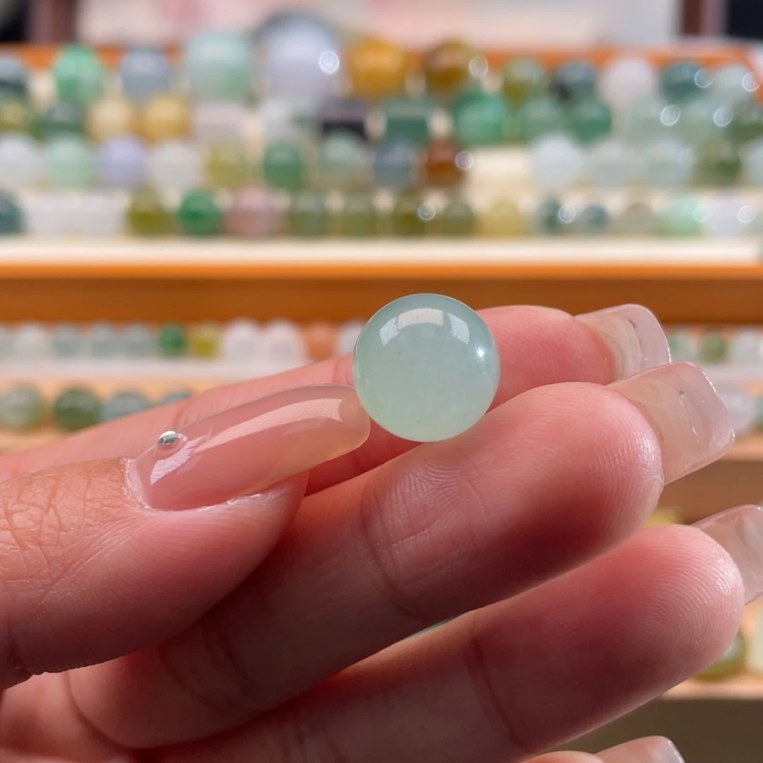 未镶嵌定制翡翠天然缅甸翡翠a货甜绿12