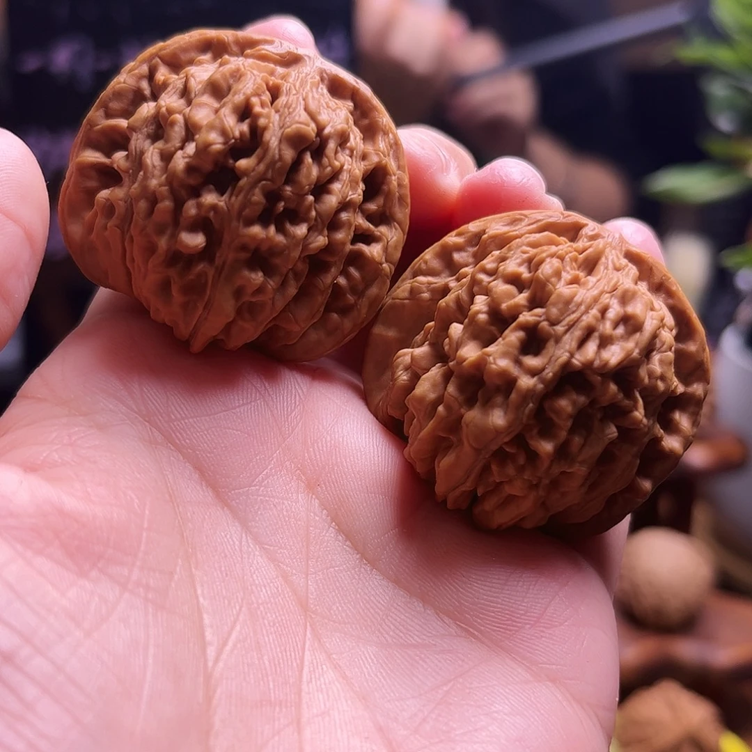 把件文玩核桃40尺四座楼32