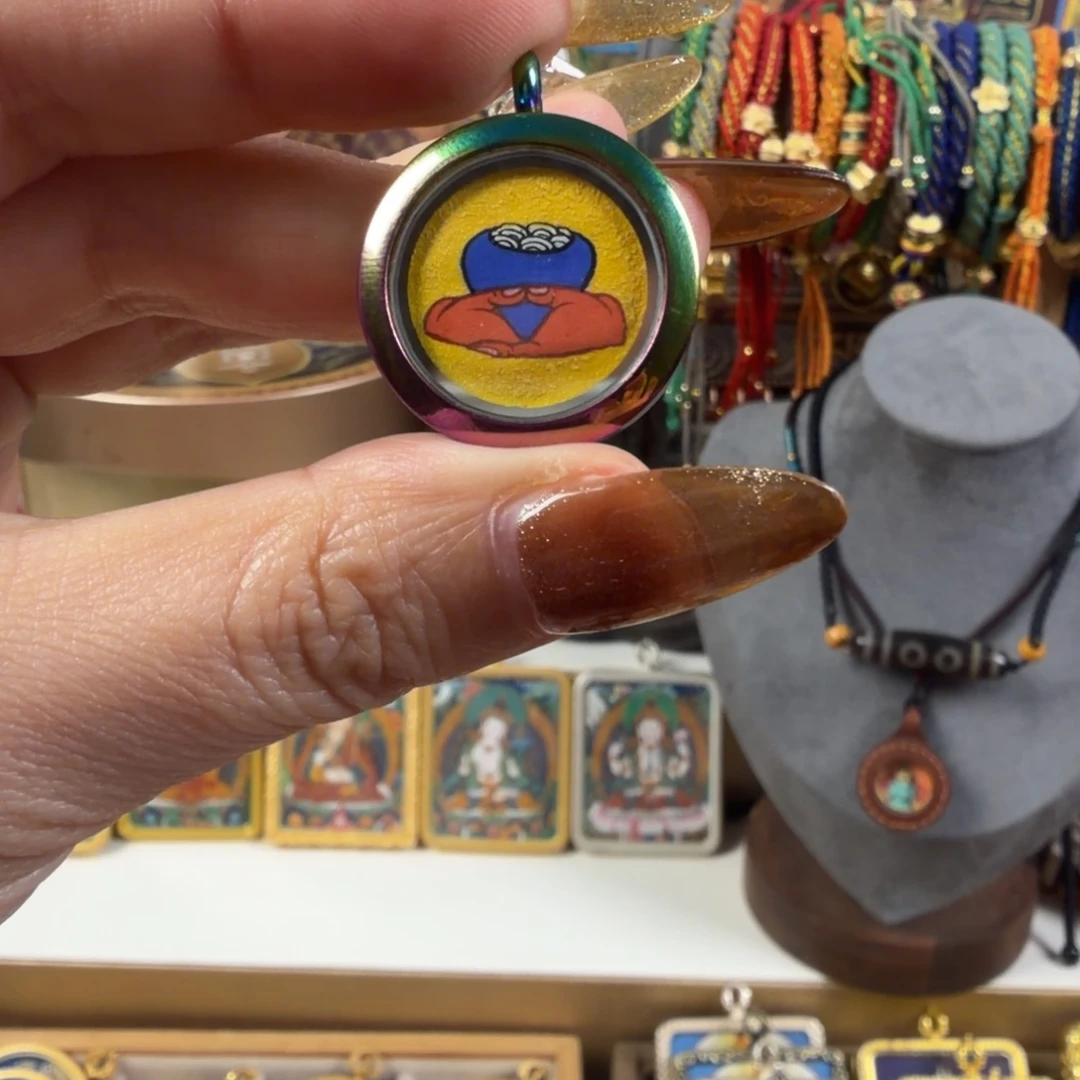 啊弥陀佛法器纯手绘