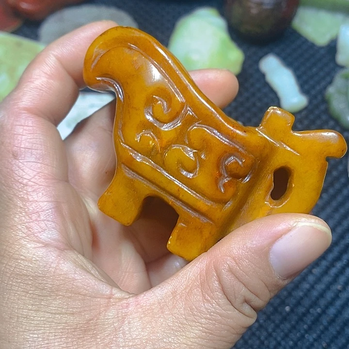 未镶嵌手链和田玉（糖玉）