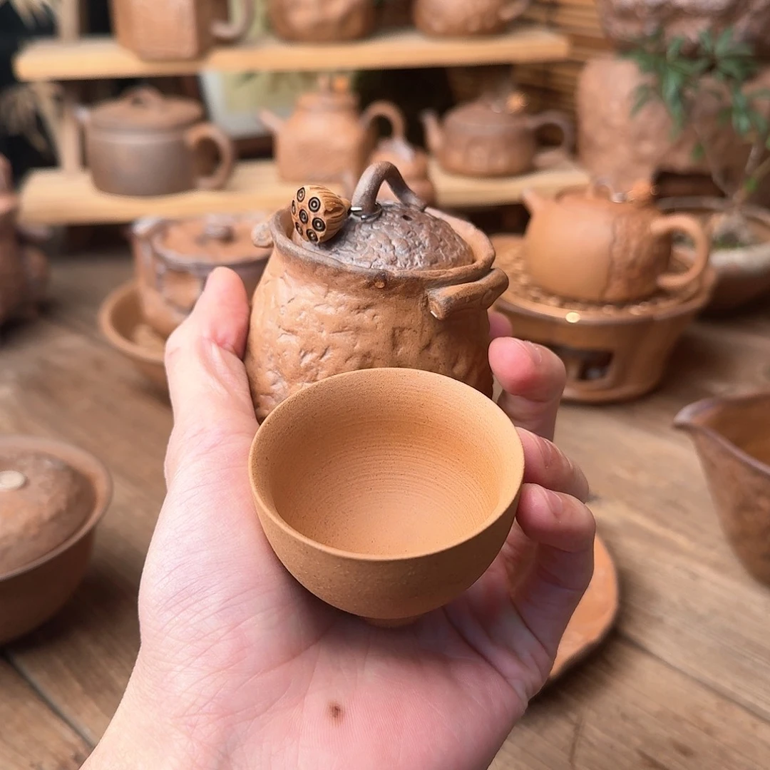 原矿老岩泥茶器系列