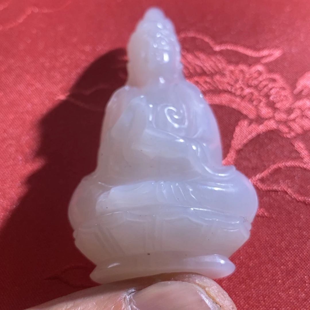 和田玉（糖玉）颈饰未镶嵌