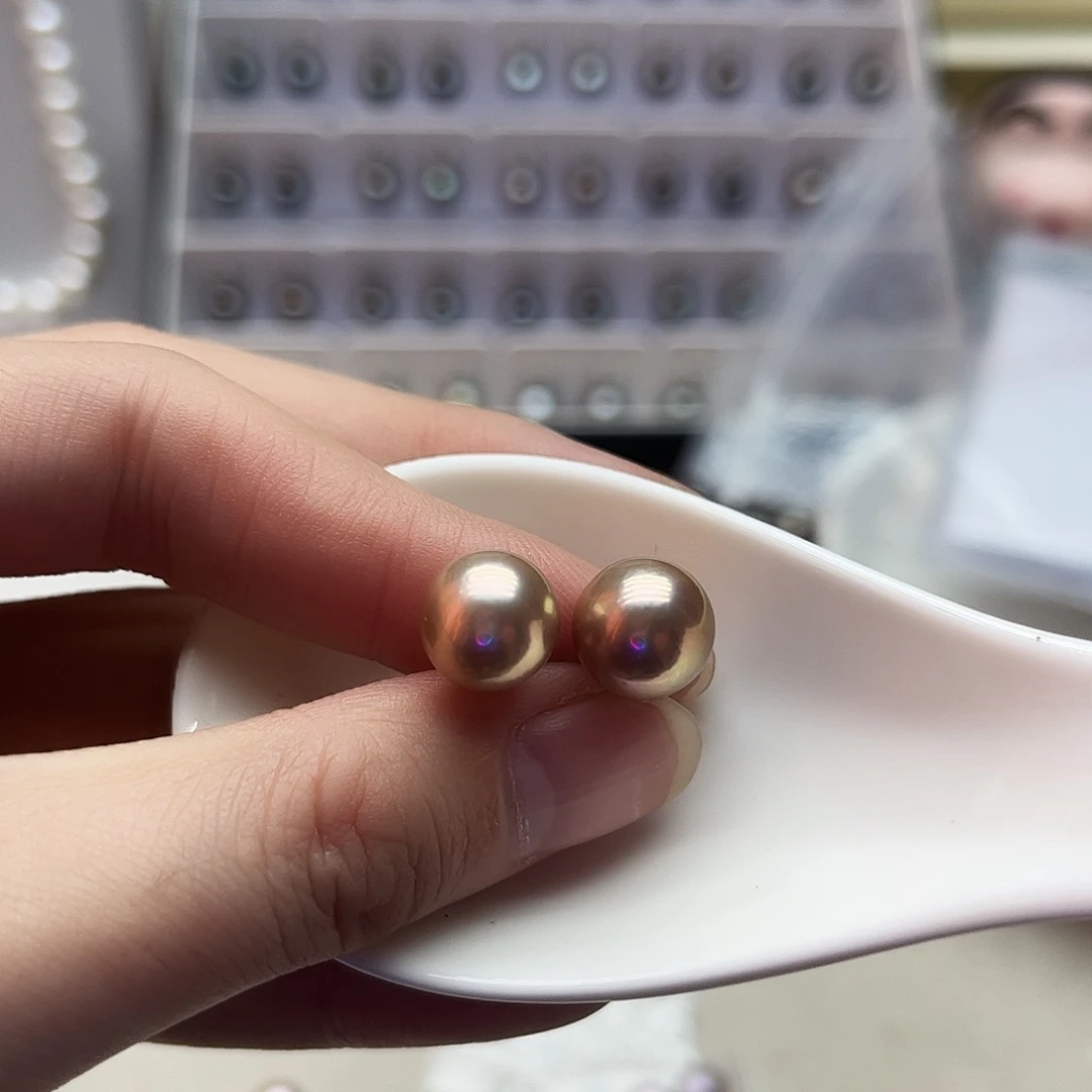 淡水珍珠未镶嵌耳饰