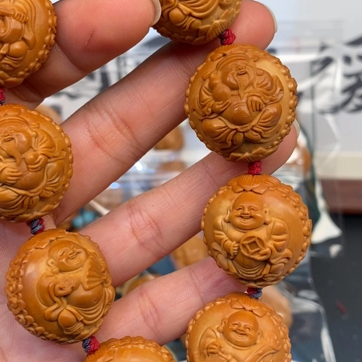 橄榄核手串/手链橄榄核雕财弥