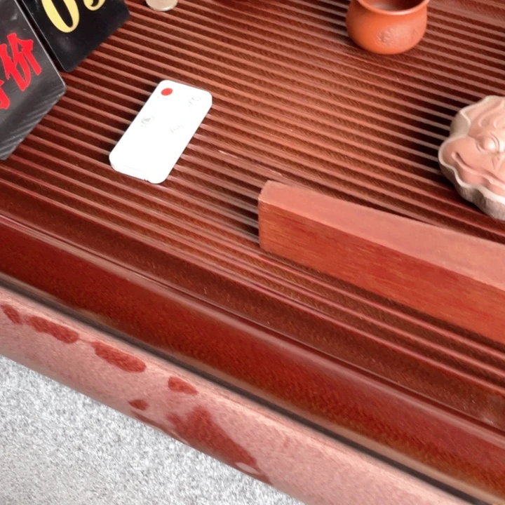 宝***号红色龙纹电木茶盘