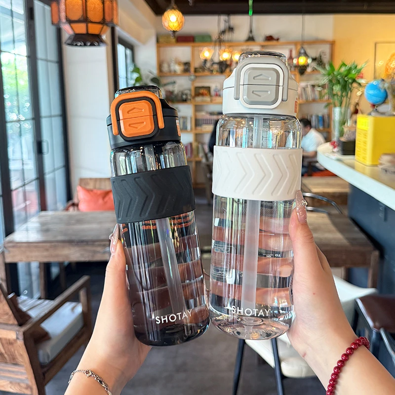 运动水杯女2025新款学生上学专用男士高颜值户外便携式大容量水壶