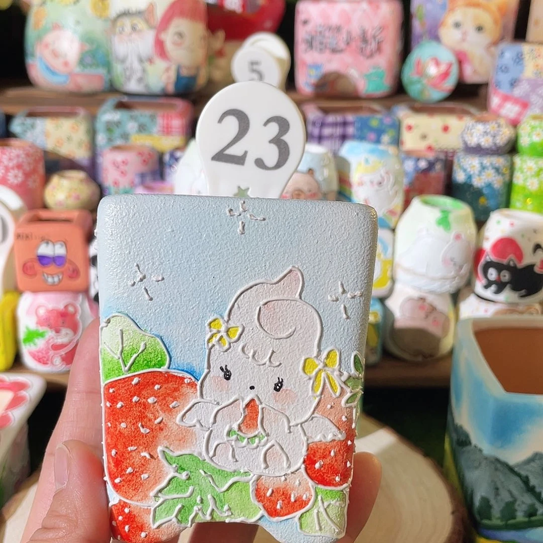 红陶23….手工手绘