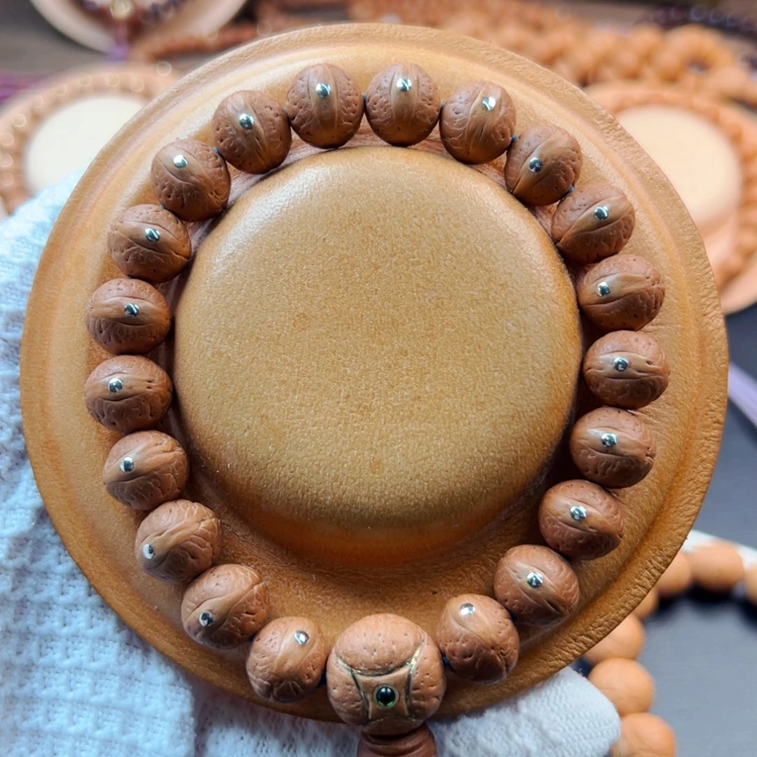 手串凤眼菩提12.5mm老树籽