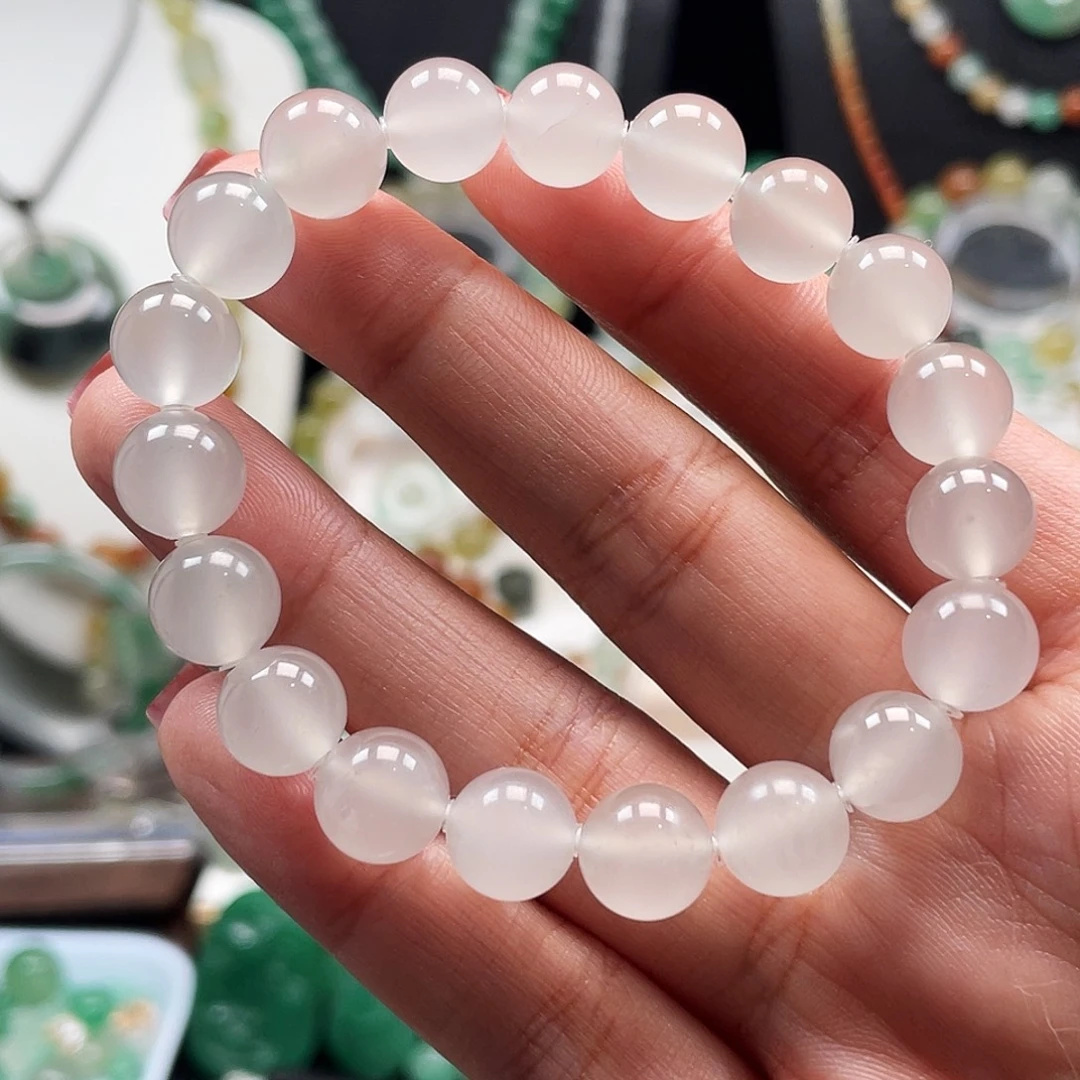 石英质玉未镶嵌手链