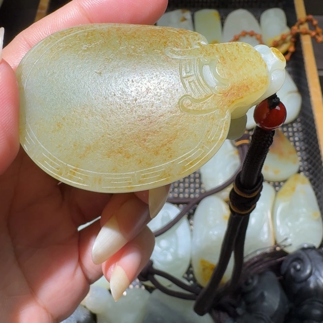 吊坠(不含链)未镶嵌和田玉