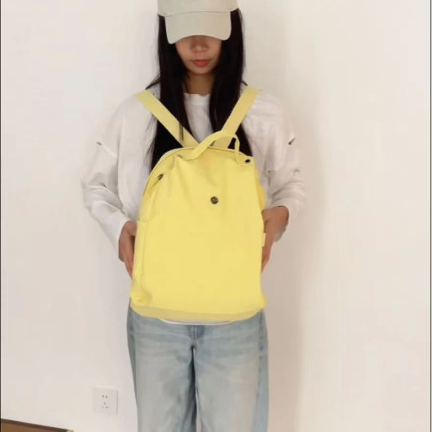 【李美丽专属】时尚百搭简约质感通勤双肩包-9704