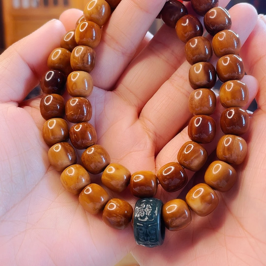 库克吊坠16号墨绿色跑环