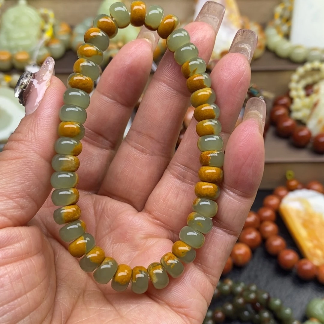 透闪石质玉未镶嵌手串