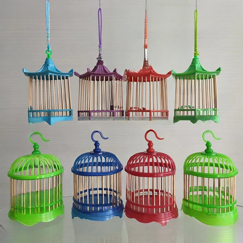 精品蝈蝈笼子自制叫罐爬虫鸣罐子葫芦竹笼竹编挂架蚂蚱蛐蛐AAA