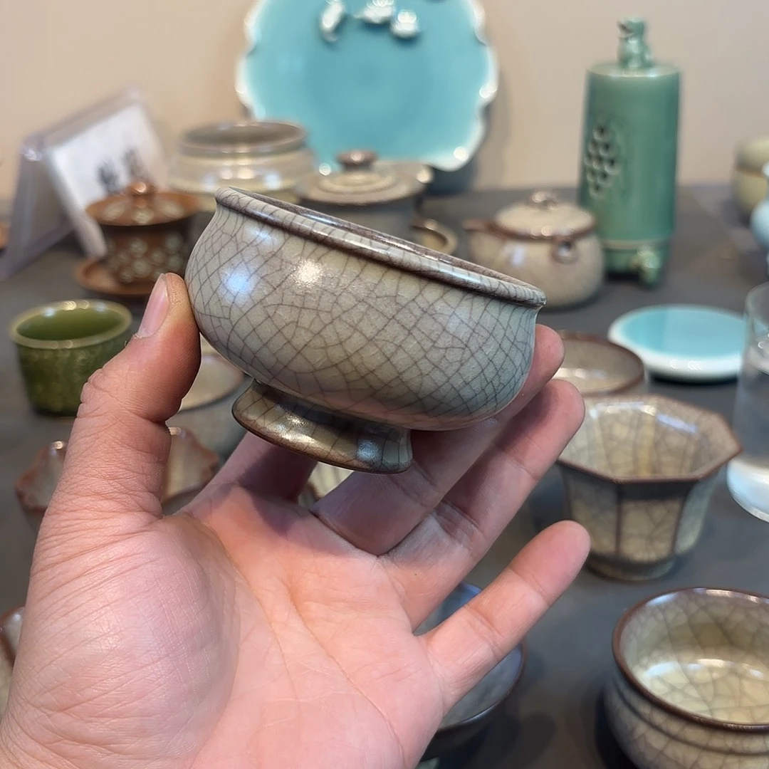 瓷片蒜***豆龙泉青瓷福利青瓷