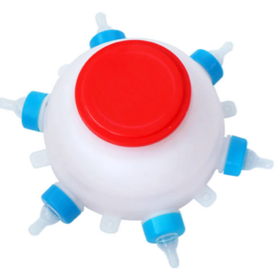 金池水族锦鲤鱼蝴蝶鲤观赏鱼喂鱼神器奶瓶投食喂食器喂鱼奶瓶