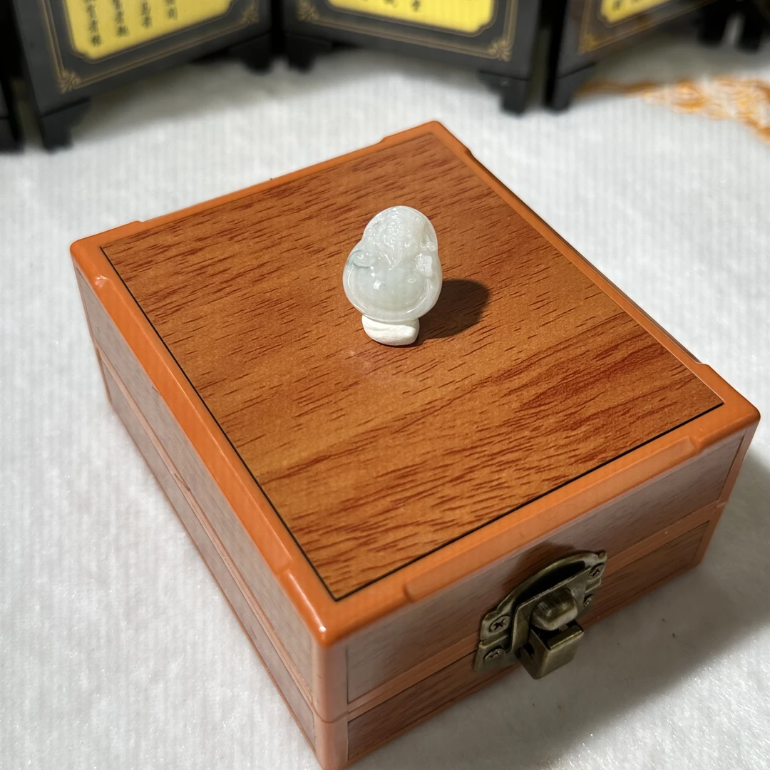 1204-天然翡翠-飘花财神