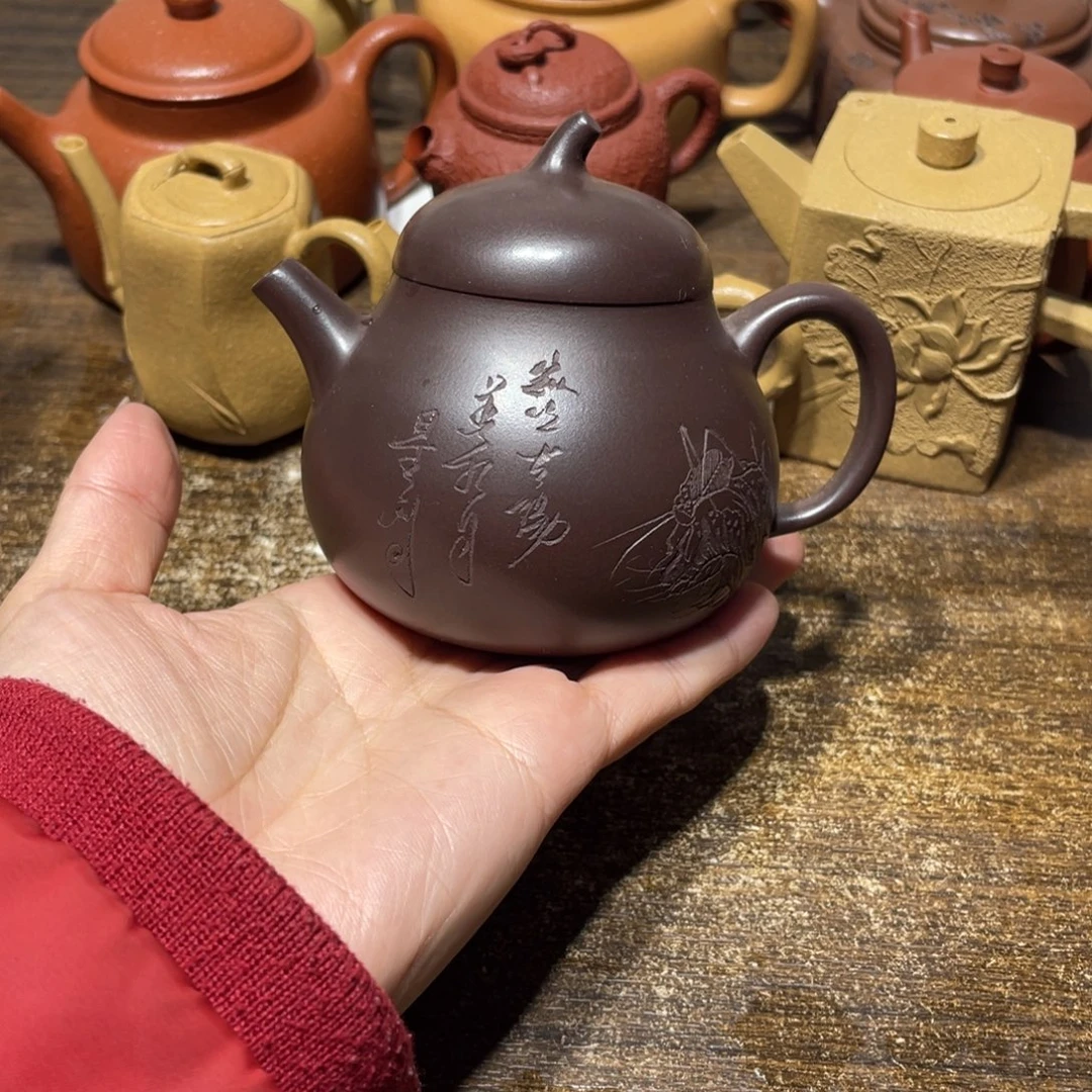 紫砂茶壶宜兴紫砂53