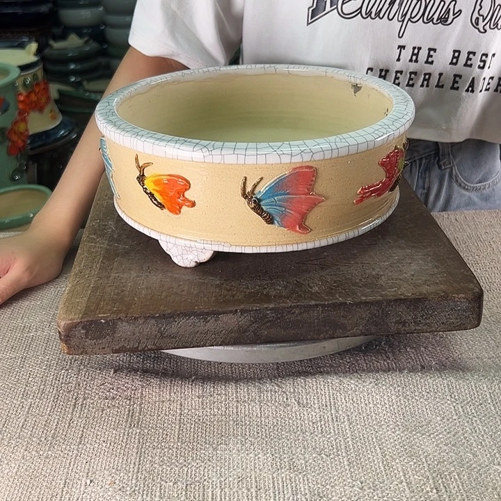 泳坤堂石湾盆陶瓷