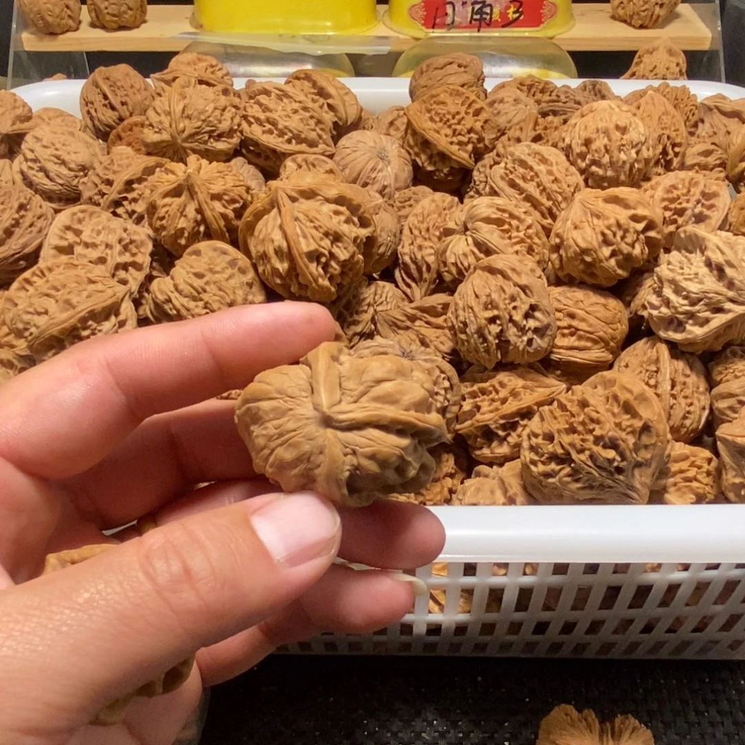 荆***鸟吊坠文玩核桃核桃异形