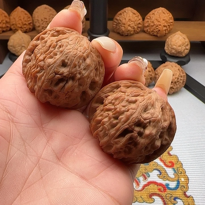 把件文玩核桃山地磨盘