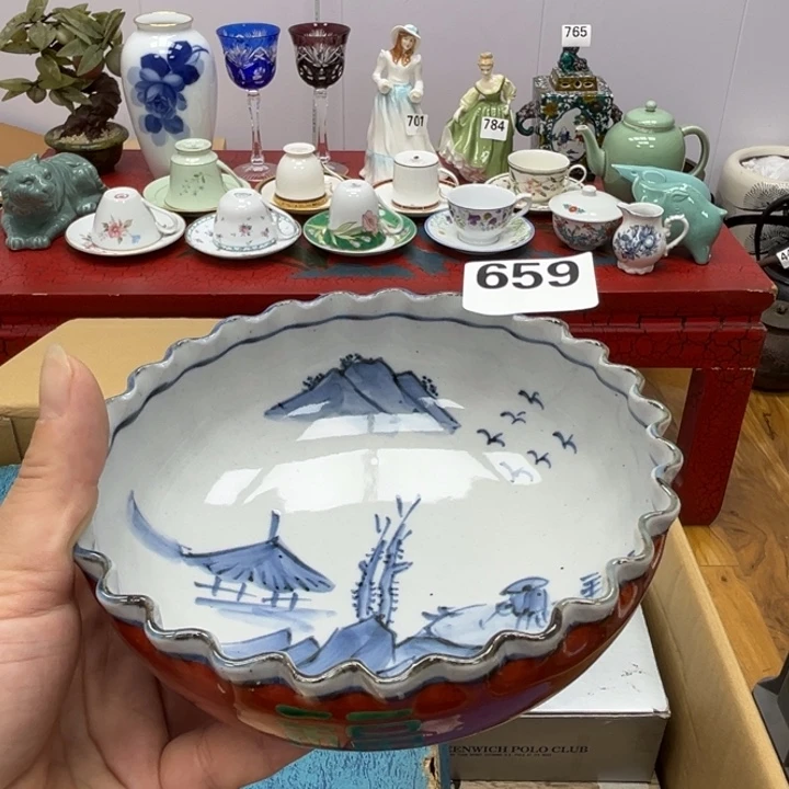 瓷片呀工艺品摆件瓷器摆件正能量