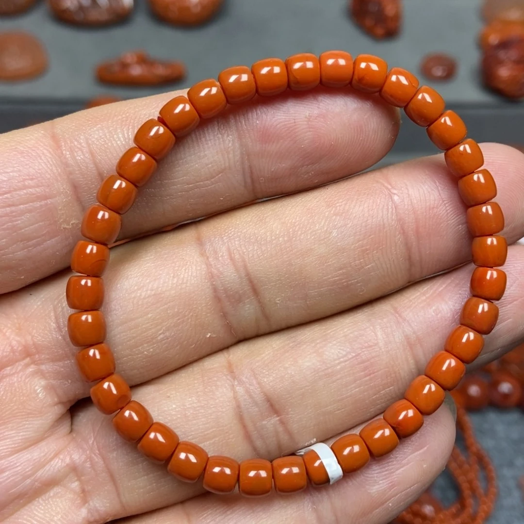 【闪购商品】南红玛瑙手串未镶嵌5mm