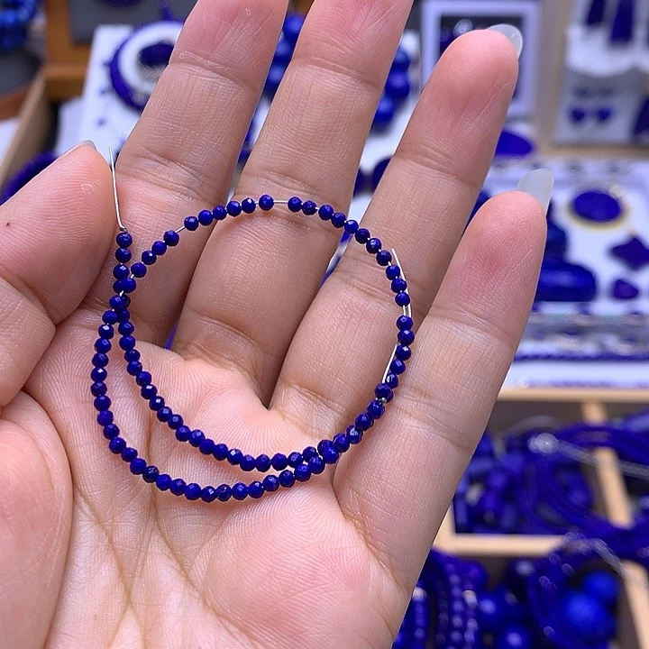 咖***糖青金石未镶嵌手链