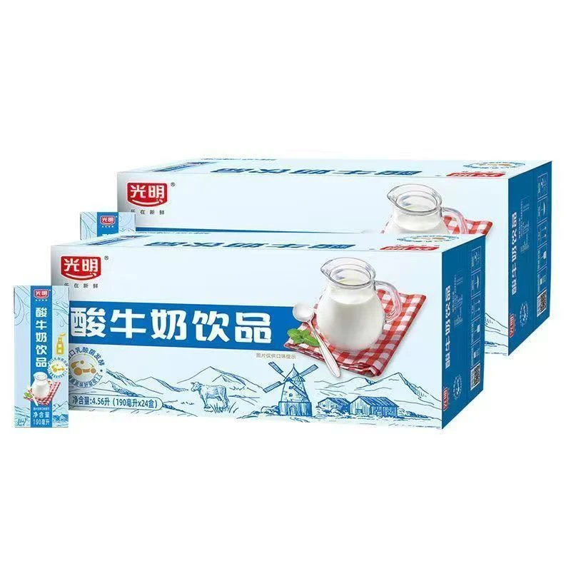 原味酸牛奶饮品190ml*24盒整箱