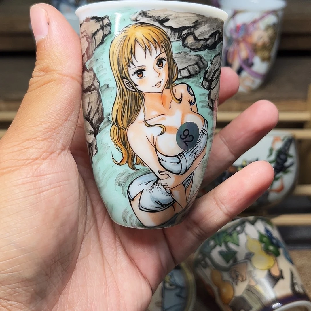 杯景德镇陶瓷手绘主人杯