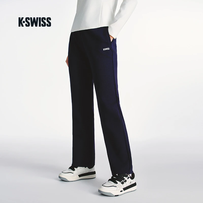 KSWISS盖世威女裤 25春季新款时尚百搭运动针织运动长裤1911498