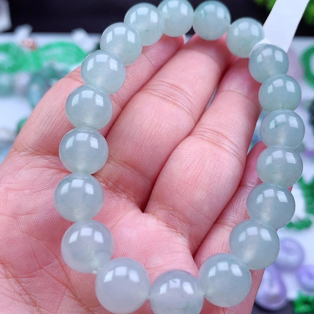 未镶嵌手链翡翠手串