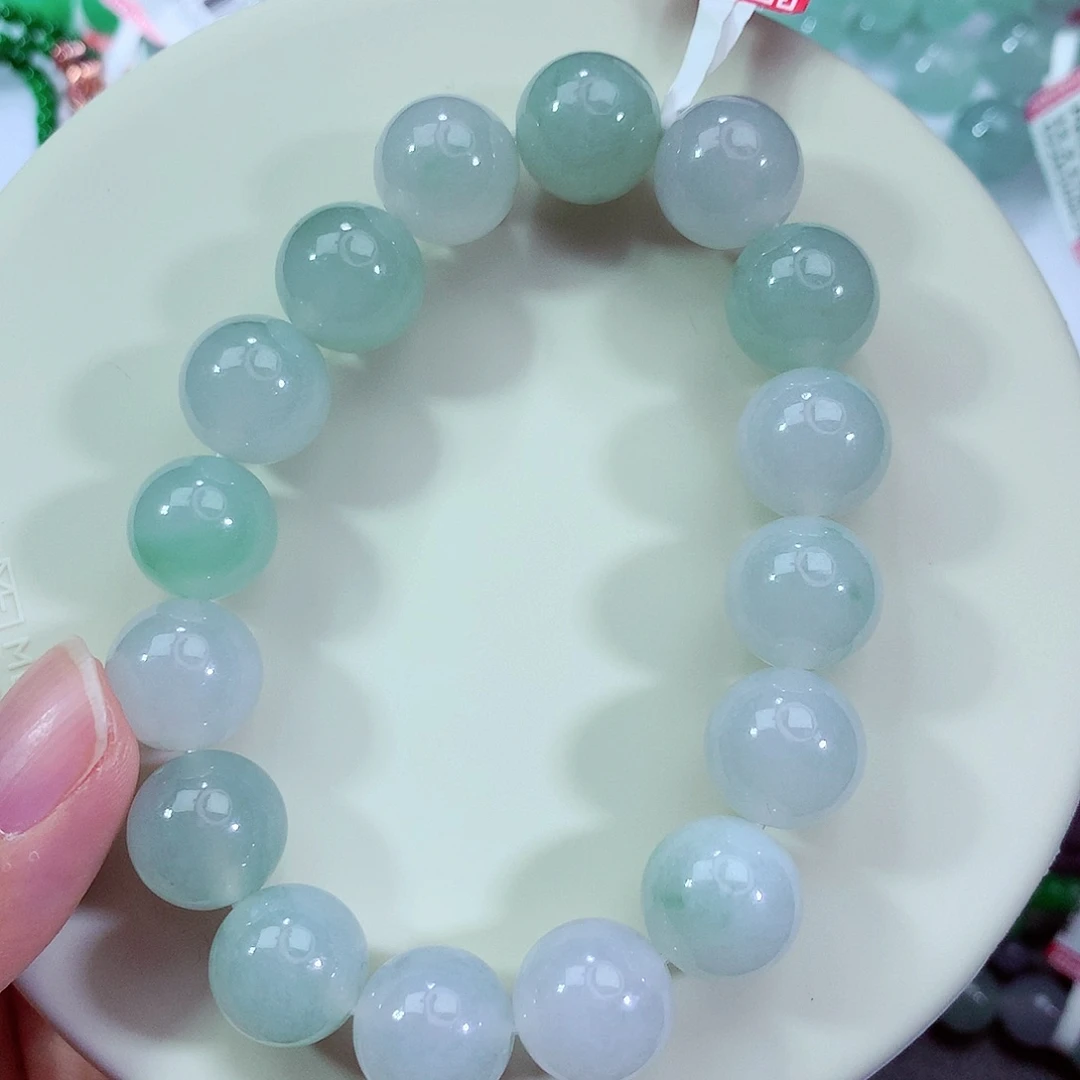 未镶嵌手链翡翠卡12.5