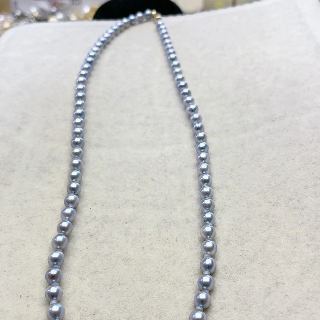 海水珍珠颈饰18K金镶嵌