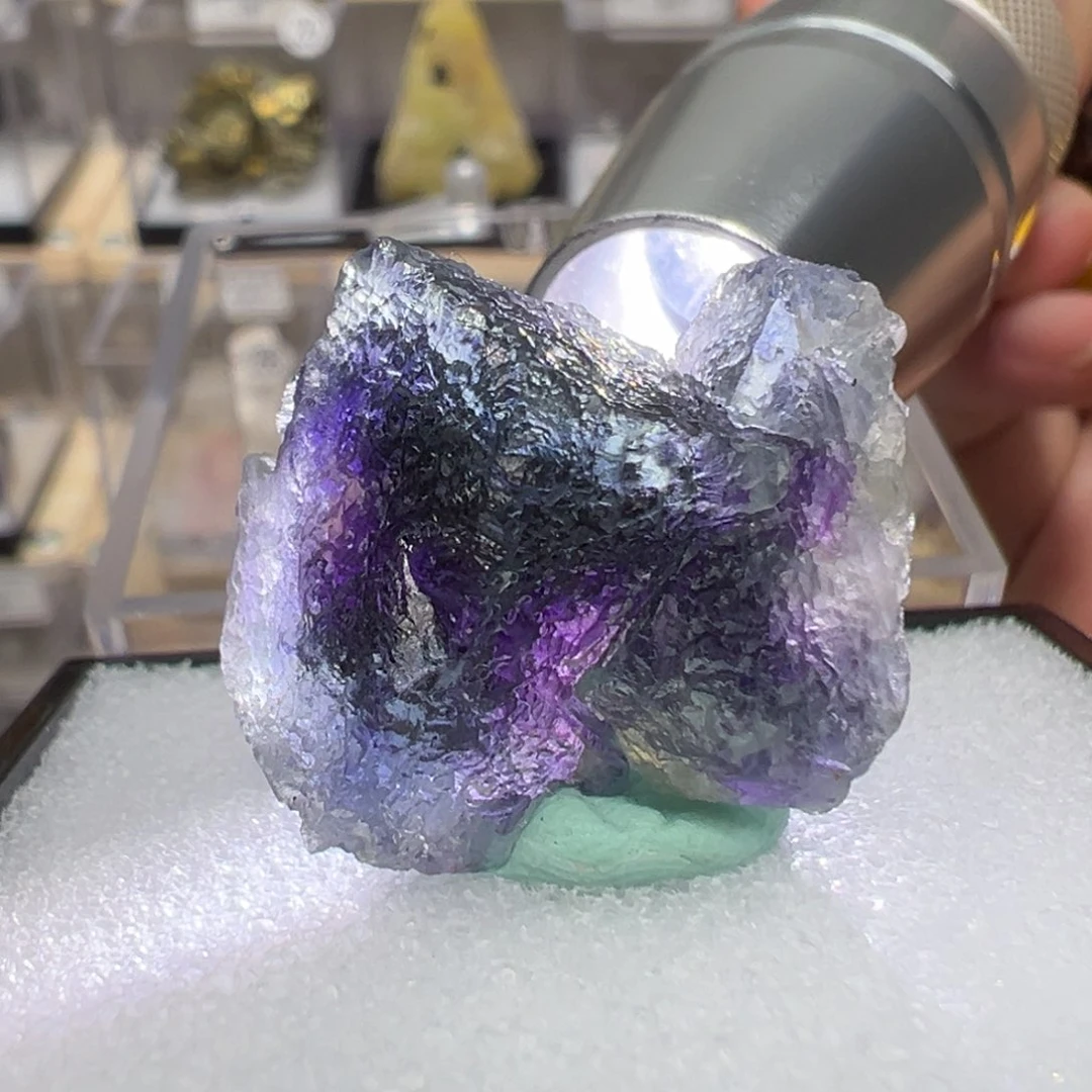 紫晶大型摆件（非配饰）银S925镶嵌