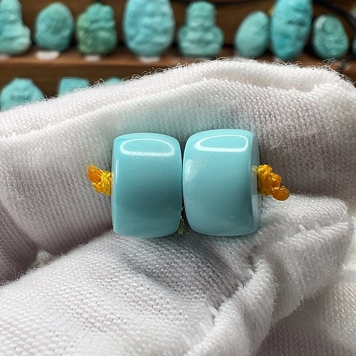 绿松石未镶嵌配饰10/6.6