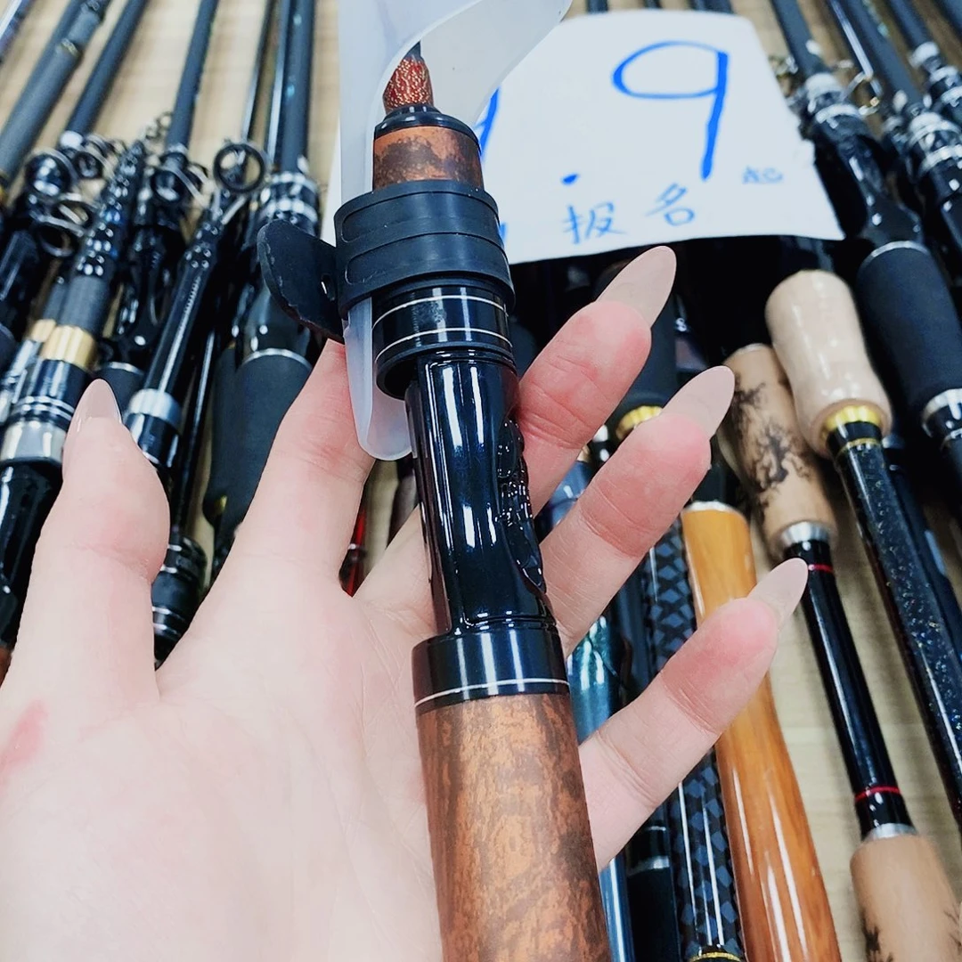 伸缩直柄微物马口杆1.8米