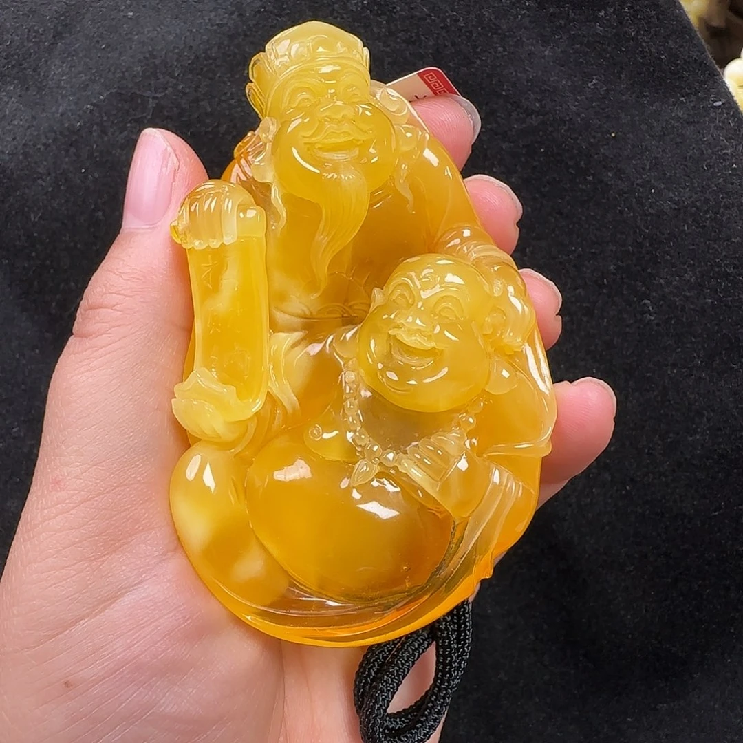 蜜蜡未镶嵌珠宝奇石