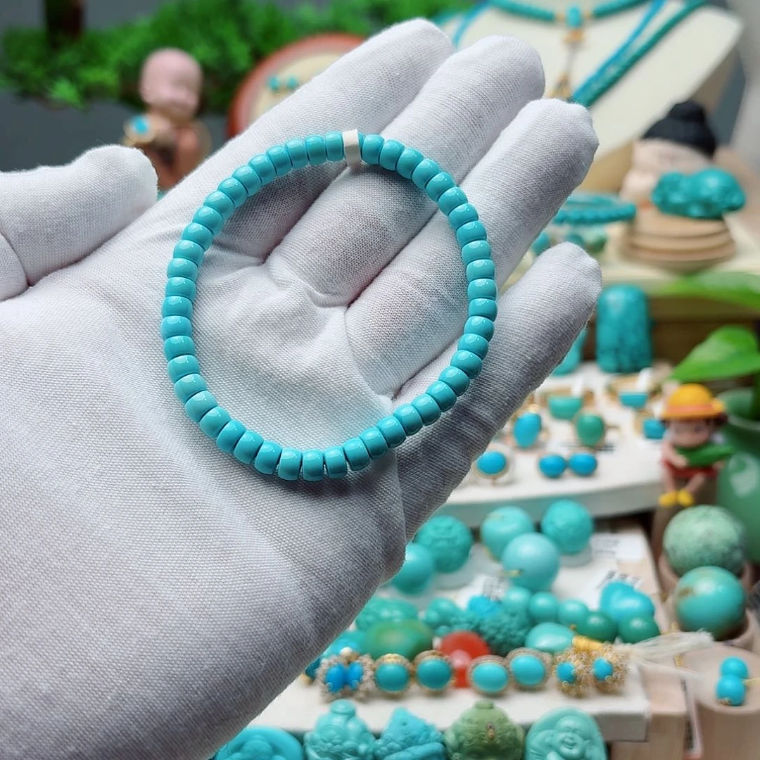 绿松石未镶嵌珠宝奇石