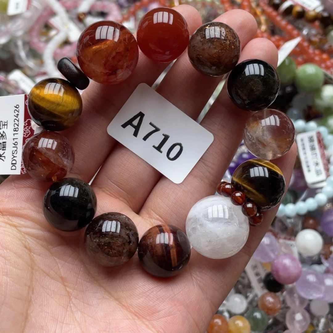 未镶嵌手链水晶多样性