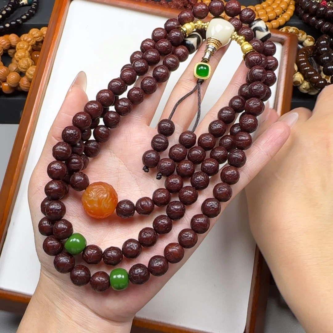 训***S猴头核桃手串凤眼9.5