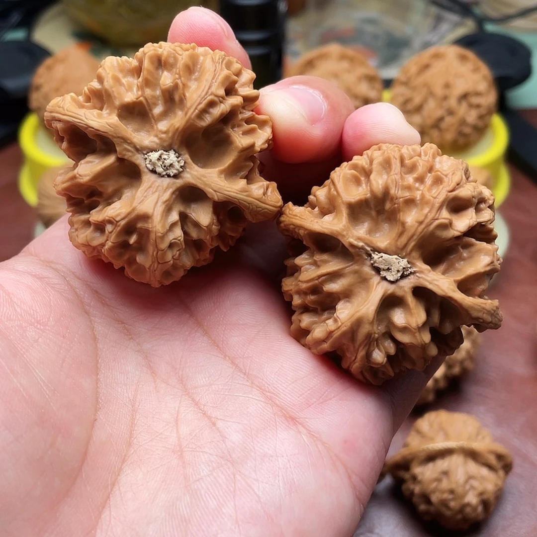 文玩核桃把件苹果45