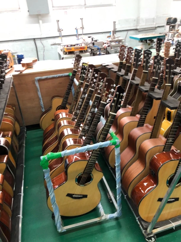 41寸面单民谣吉他厂家直销木吉他