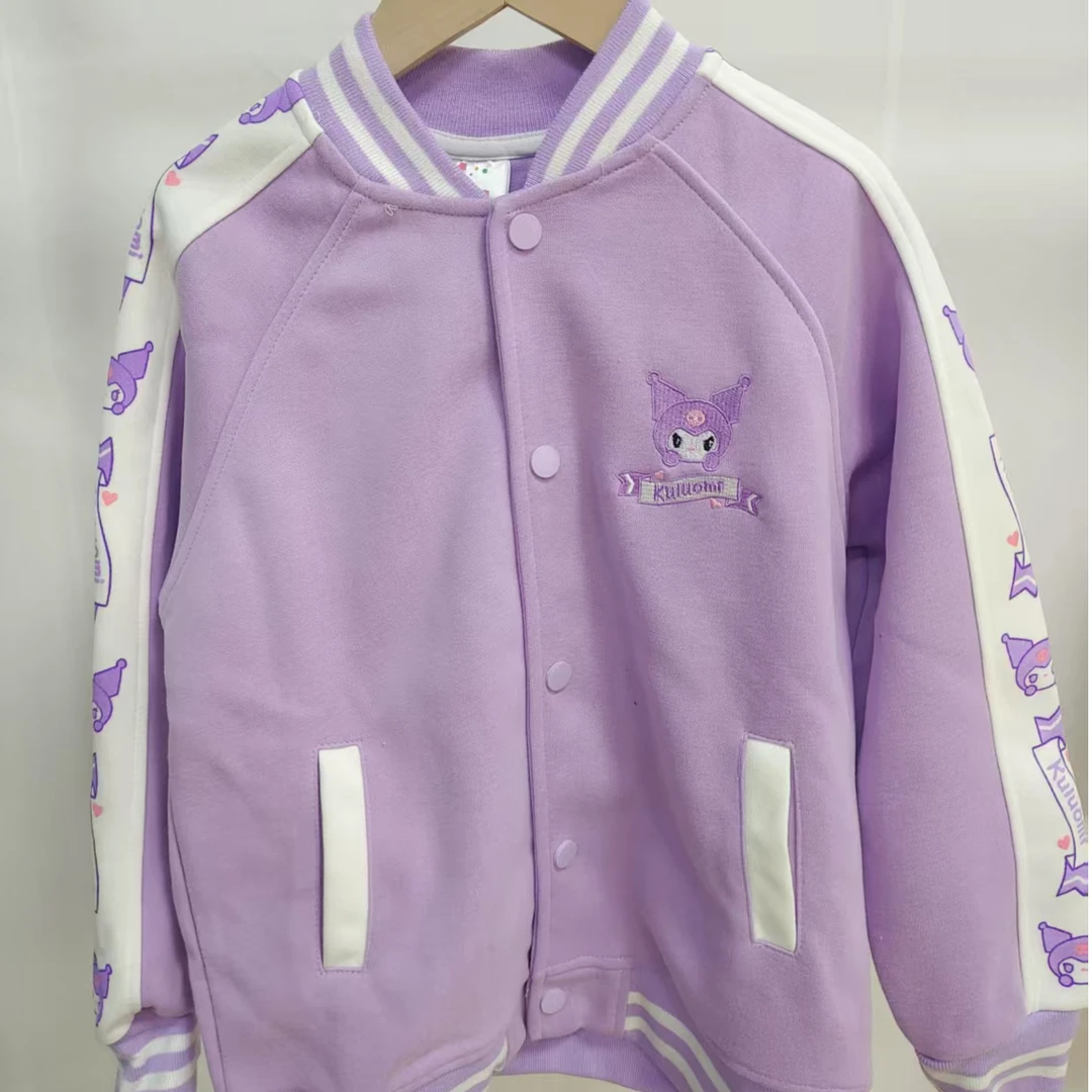 女童外套2025春秋新款棒球服上衣儿童撞色学院风衣服女孩洋气童装