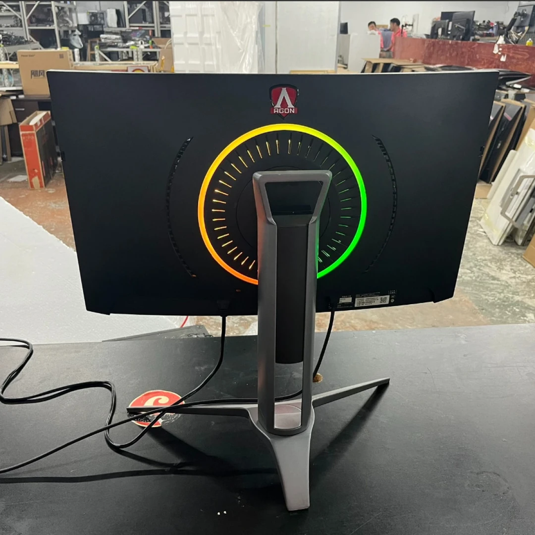 9新 AOC 爱功三代  165赫兹 无边框曲面吃鸡办公通用高清显示器